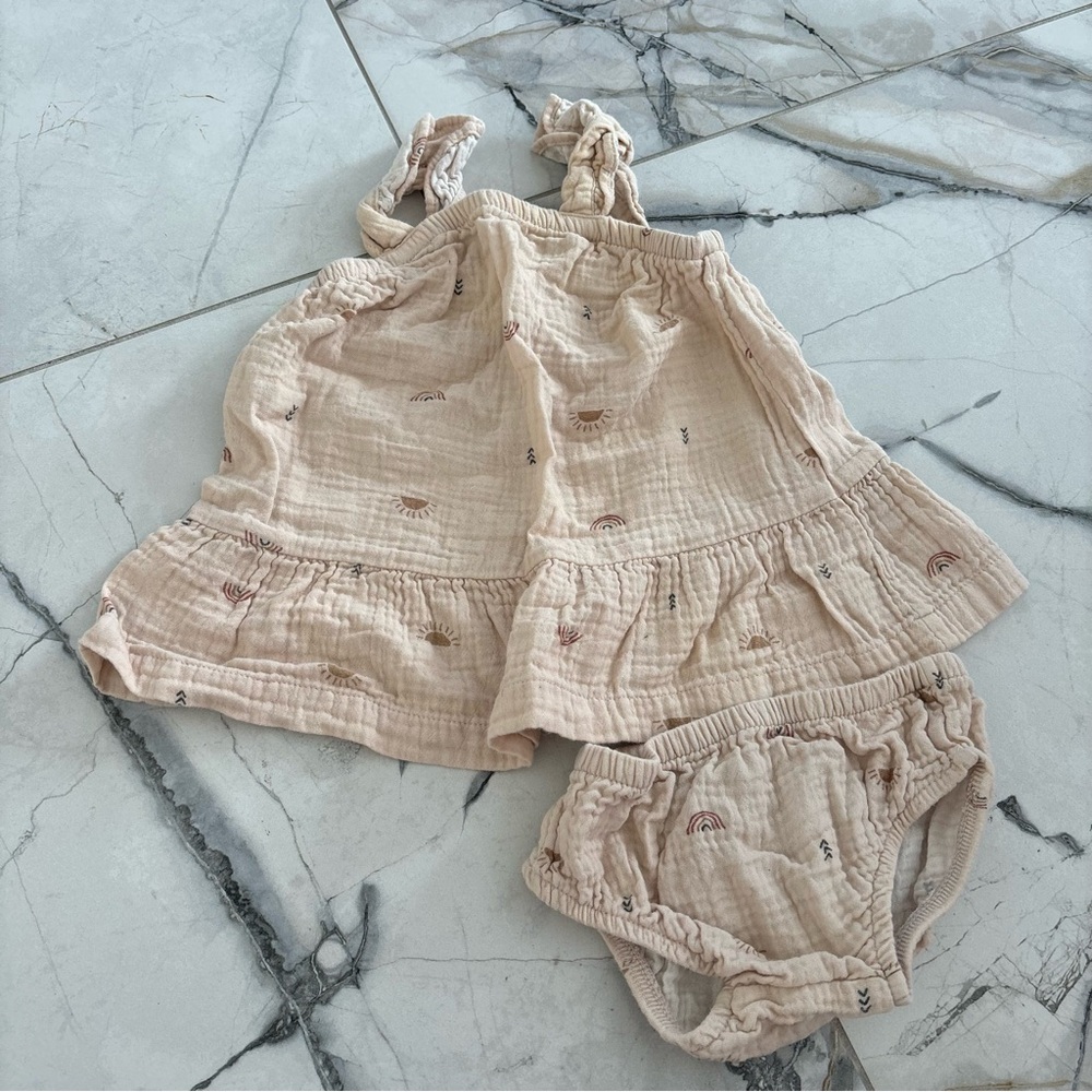 Carter's Cream Baby Outfit